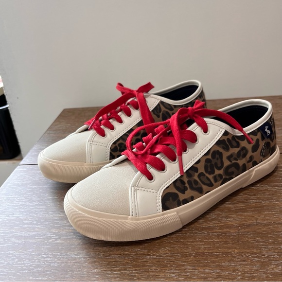 Joules | coast pump leopard print 6 - Picture 2 of 6